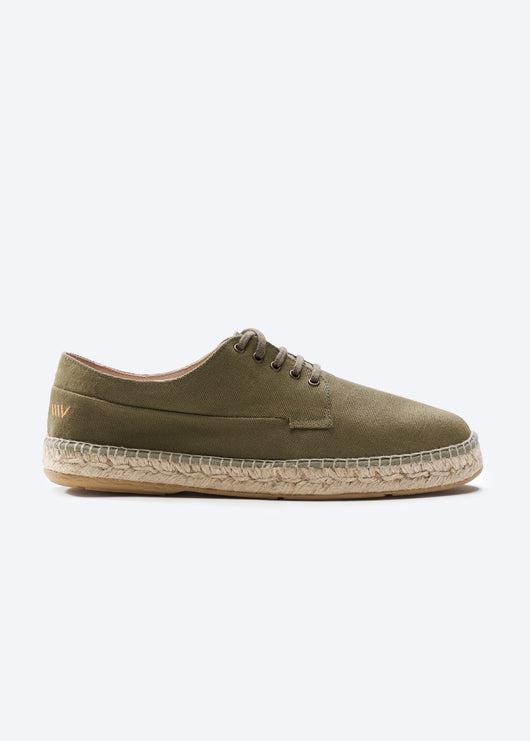 Pol Canvas Limited Edition Men s Espadrilles Olive 12