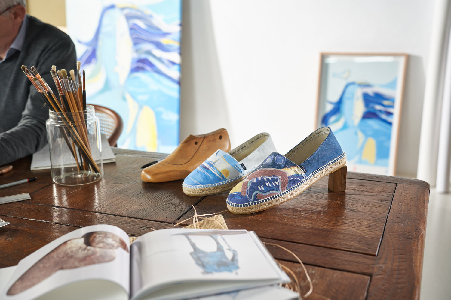 barceloneta and begur mediterranean dreams limited edition flat espadrilles for men and woman