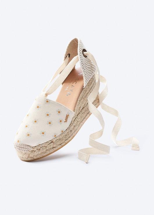 Bisbe Limited Edition Canvas Espadrille Platform Wedges