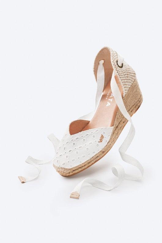 Gava Limited Edition Canvas Espadrille Wedges