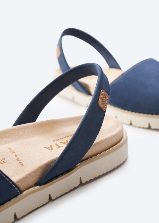 Mastella Suede Avarca Sandals