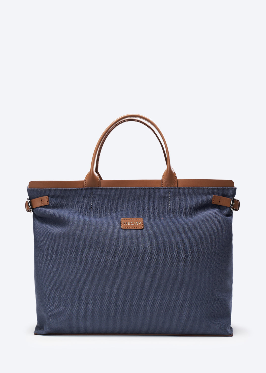 Cannes Navy Blue Women Large Canvas Handbag