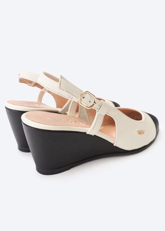 Tivoli Leather Wedges