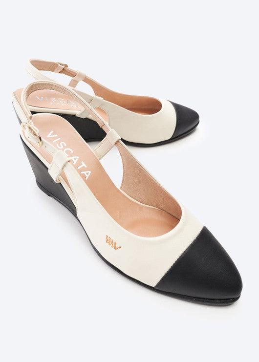 Tivoli Leather Wedges