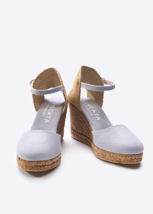 Satuna Canvas Espadrille Wedges