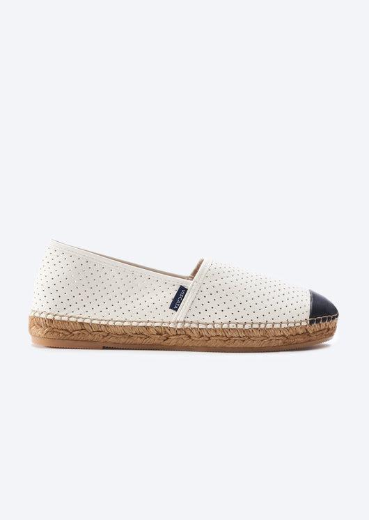 Barceloneta Limited Edition Leather Espadrille Flats (Elastic Inseam)