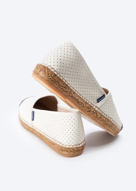 Barceloneta Limited Edition Leather Espadrille Flats (Elastic Inseam)