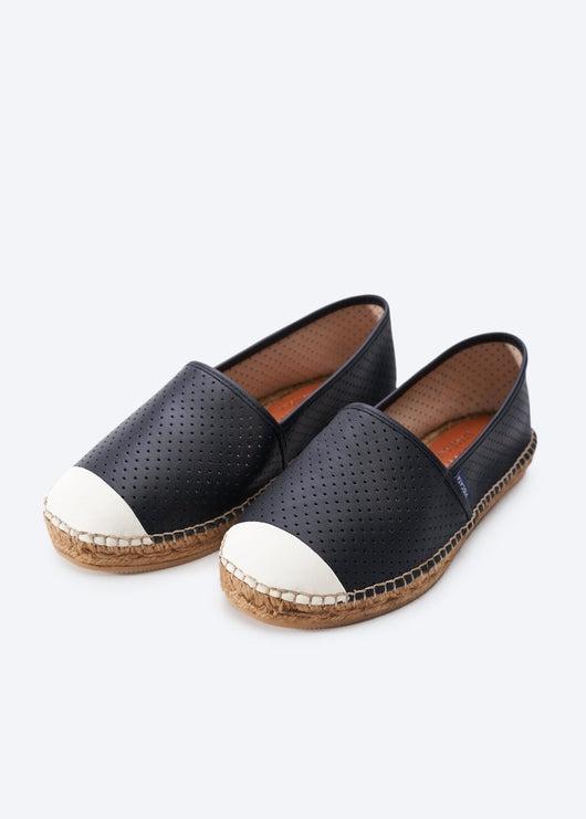 Barceloneta Limited Edition Leather Espadrille Flats (Elastic Inseam)