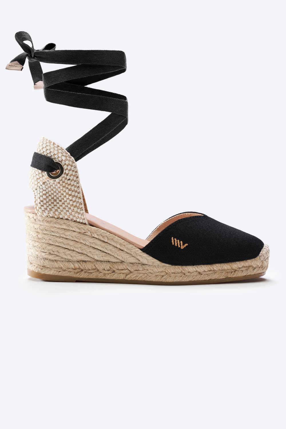 Gava Canvas Espadrille Wedges