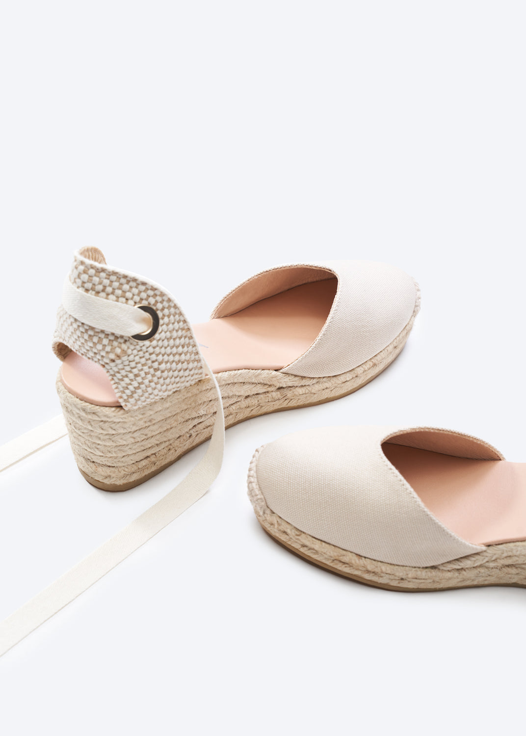 Gava Canvas Espadrille Wedges