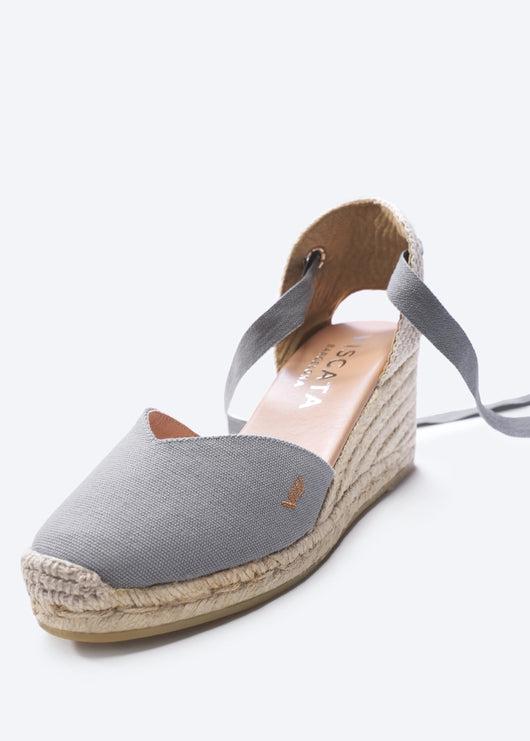 Gava Canvas Espadrille Wedges