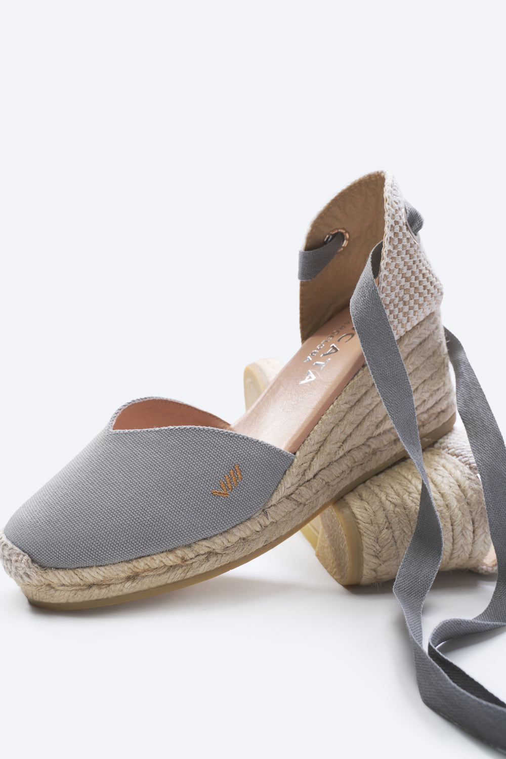 Gava Canvas Espadrille Wedges