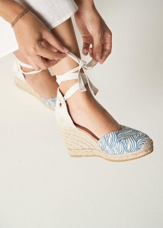 Culip Limited Edition Canvas Espadrille Wedges