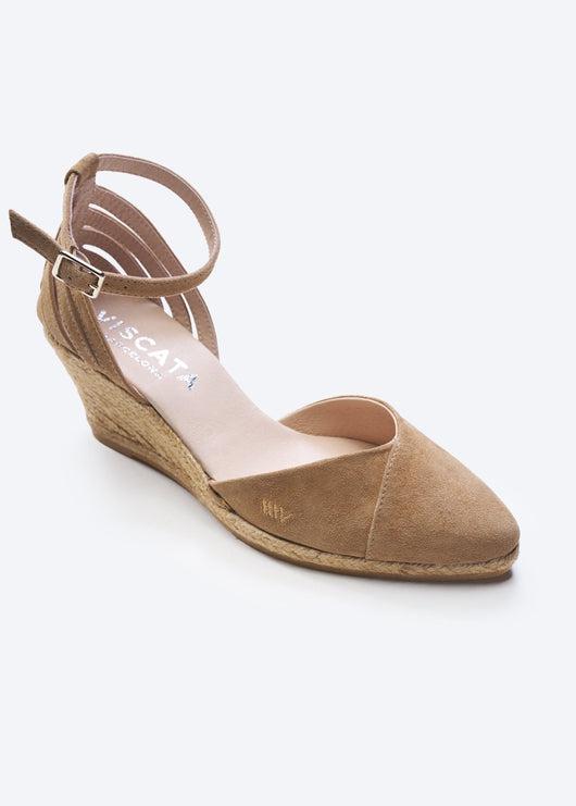 Ullastret Suede Espadrille Wedges