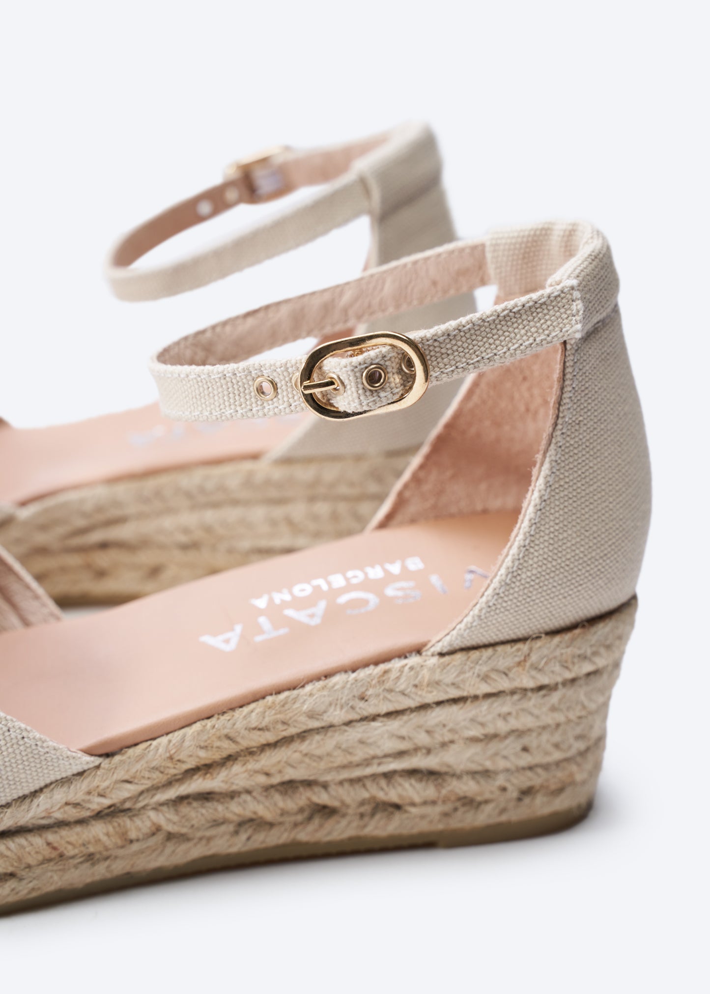 Formiga Canvas Woman Espadrilles Low Wedges 