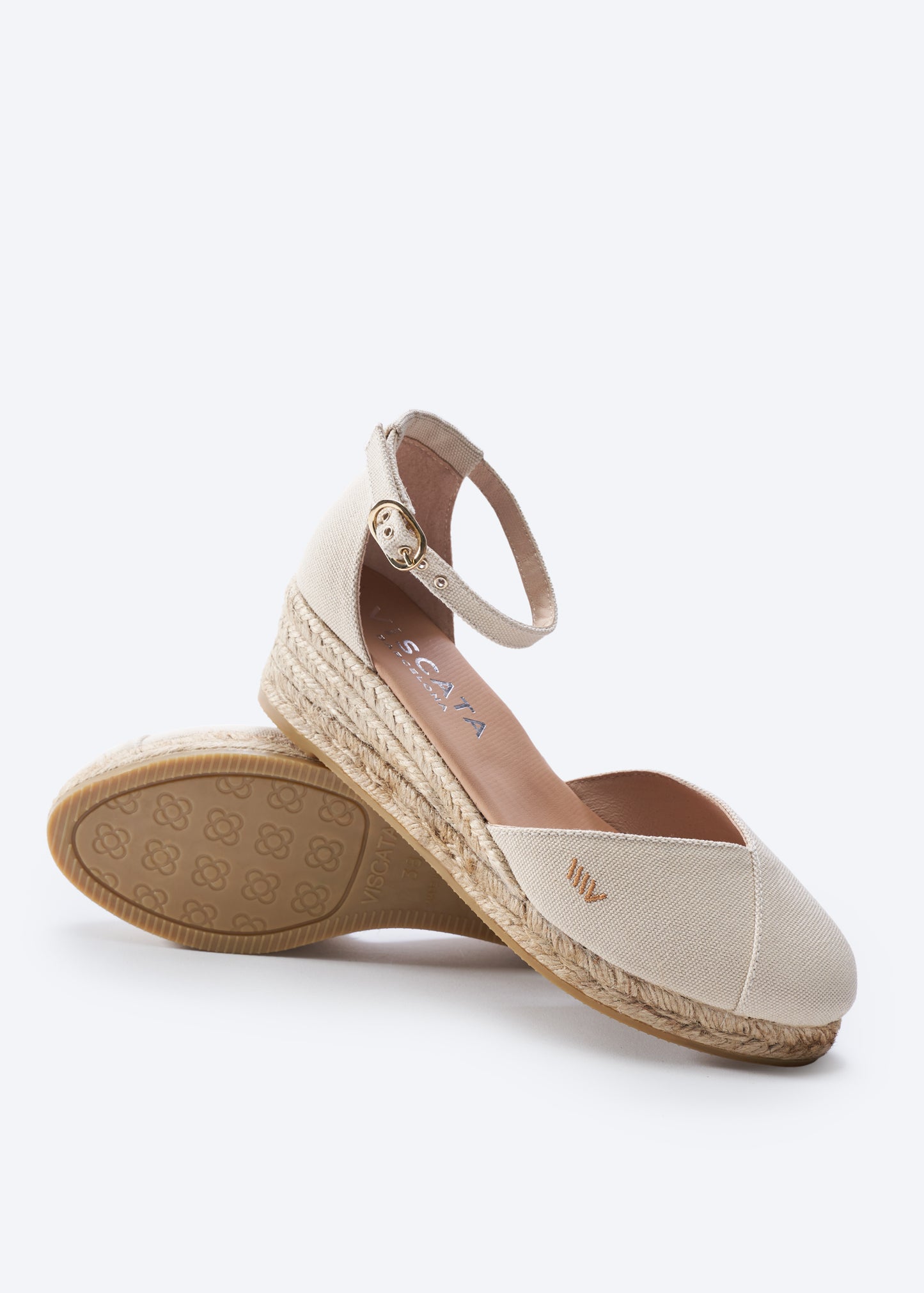 Formiga Canvas Woman Espadrilles Low Wedges 