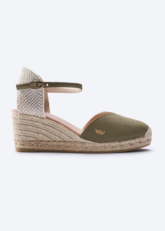 Reus Limited Edition Canvas Espadrille Wedges