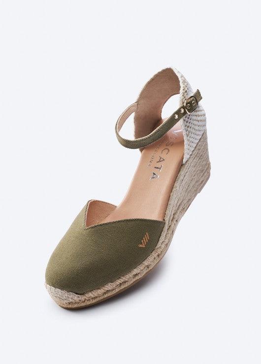 Reus Limited Edition Canvas Espadrille Wedges