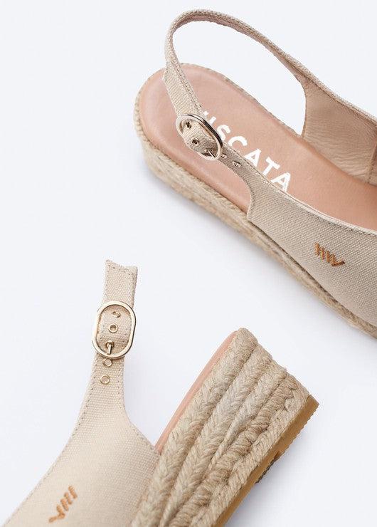 Verneda Canvas Espadrille Sandal Wedges