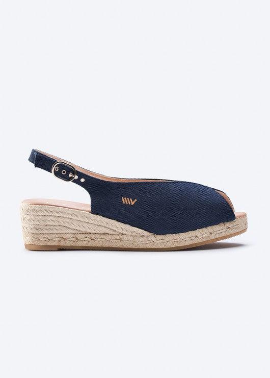 Verneda Canvas Espadrille Sandal Wedges