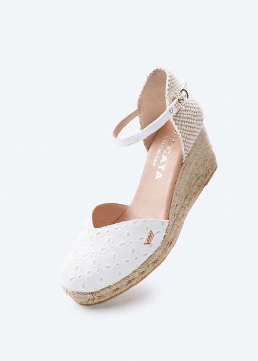 Reus Limited Edition Canvas Espadrille Wedges