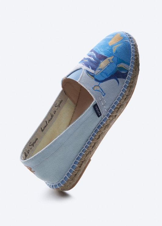 Barceloneta Mediterranean Dreams Canvas Espadrille Flats