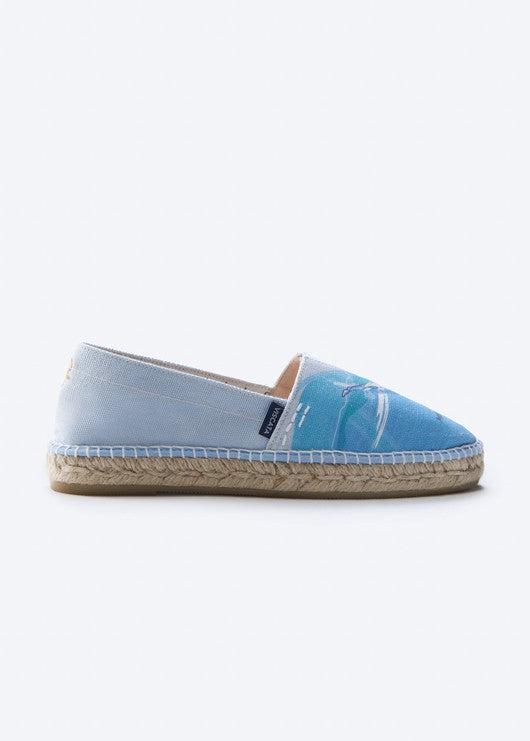 Barceloneta Mediterranean Dreams Canvas Espadrille Flats