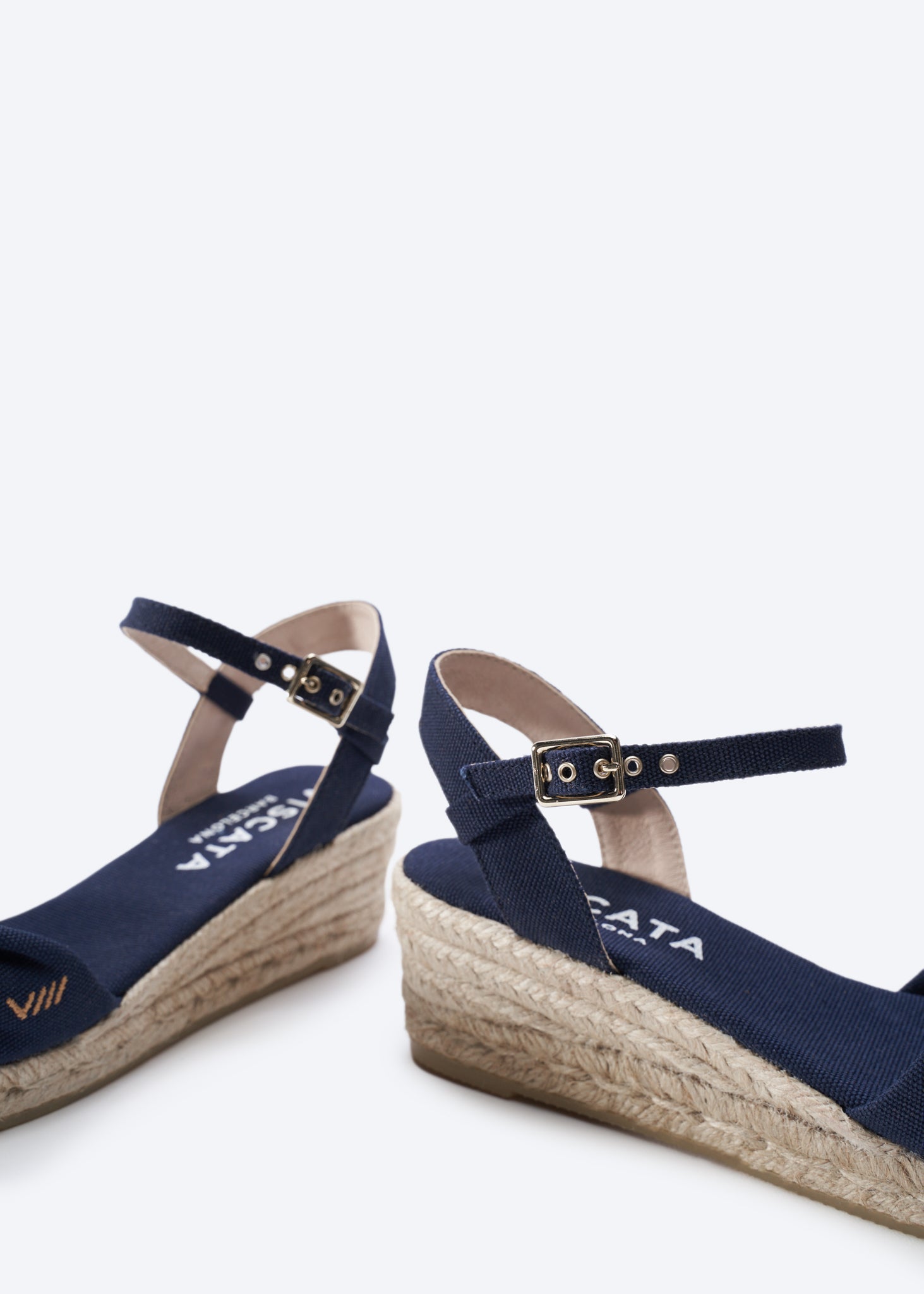 Navy wedges open toe hotsell