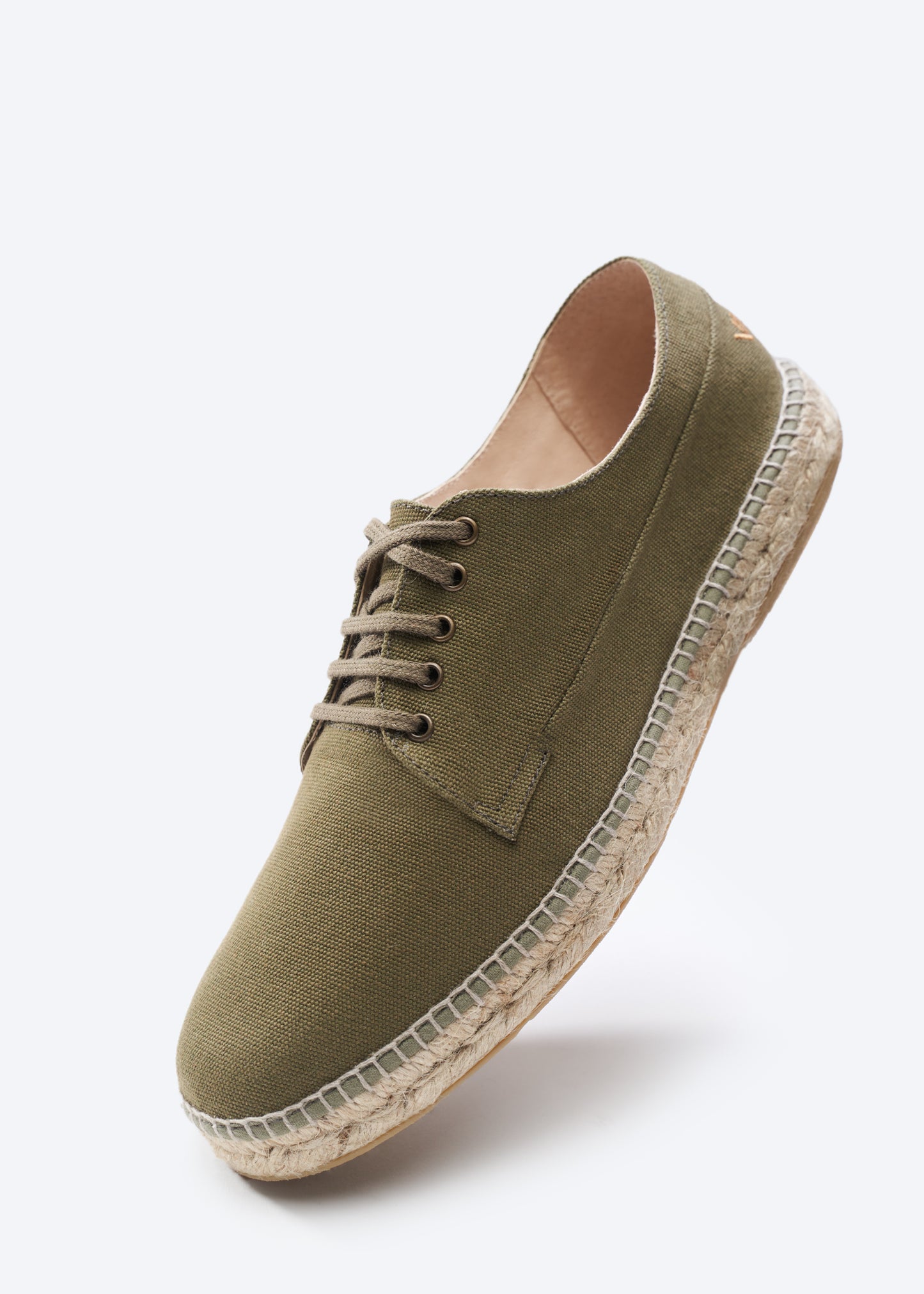 Viscata's Pol Limited Edition Olive Canvas Cord Laces Men Espadrille