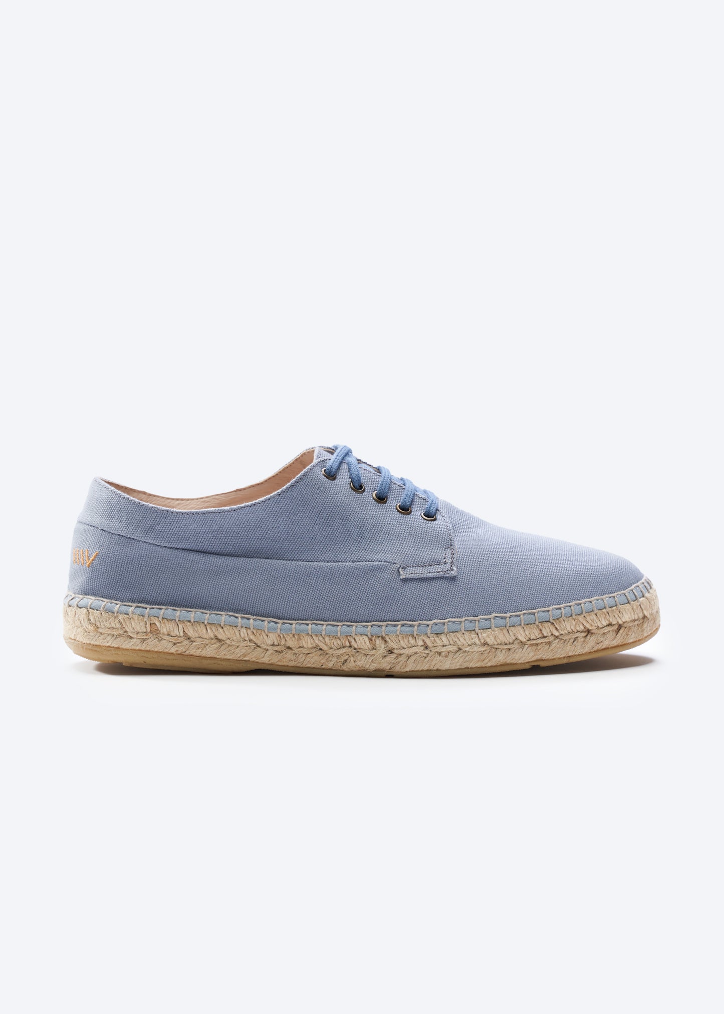 Pol Limited Edition Sky Blue Canvas Cord Laces Men Espadrilles