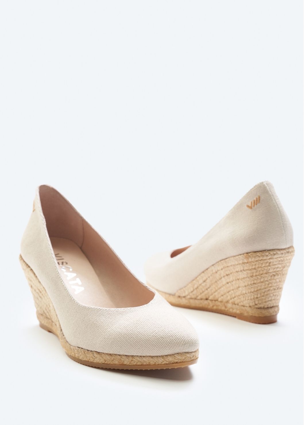 Beige wedges on sale