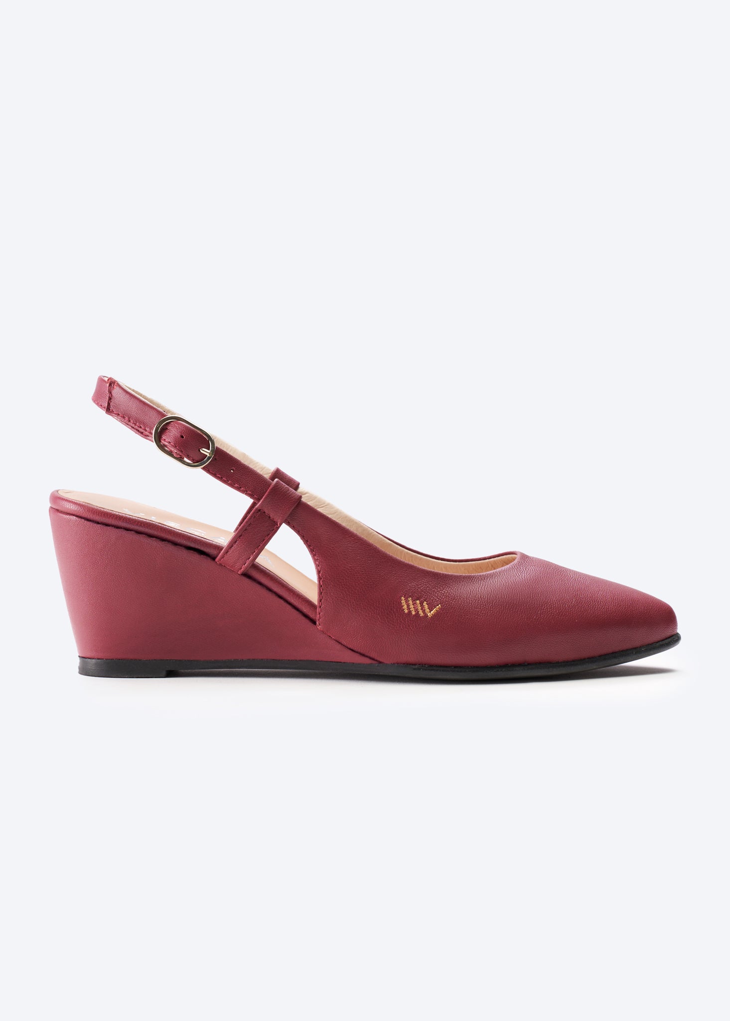 Tivoli Leather Wedges