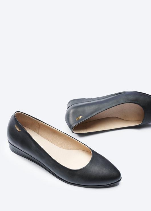 Roma Leather Flats