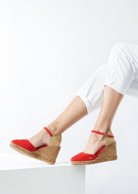 Satuna Limited Edition Canvas Espadrille Wedges