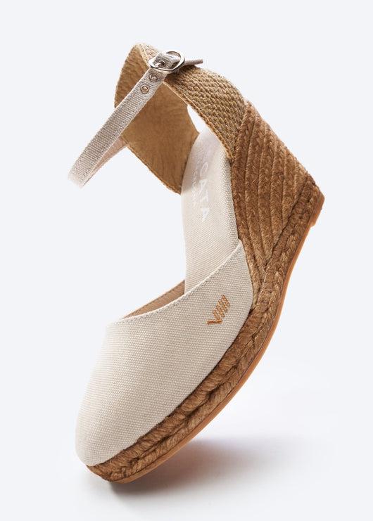 Satuna Canvas Espadrille Wedges