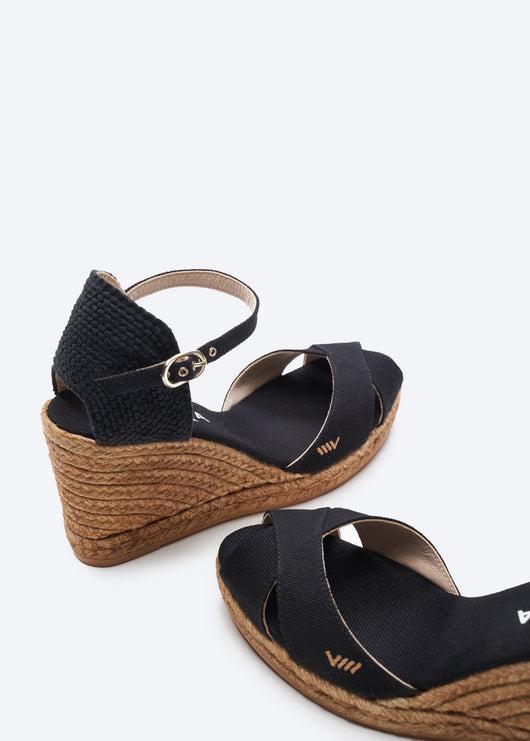 Aiguablava Canvas Espadrille Sandal Wedges