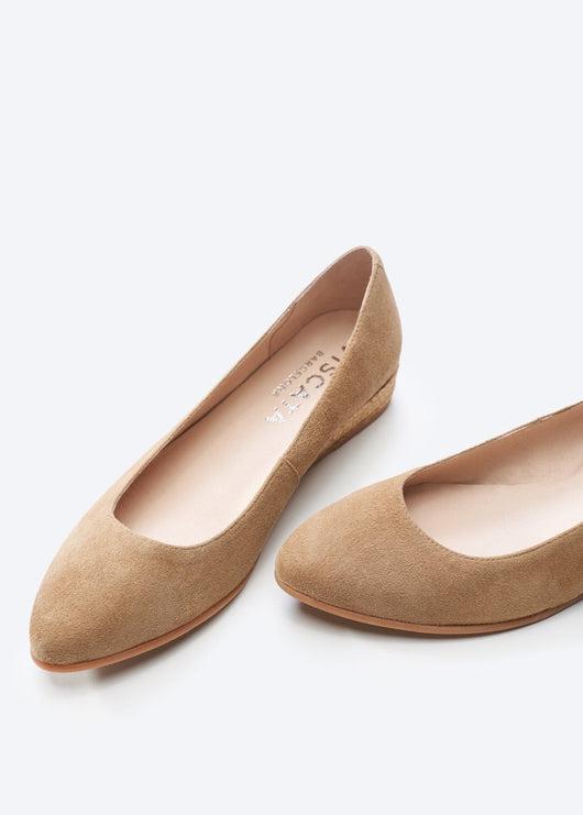 Rubina Suede Espadrille Flats