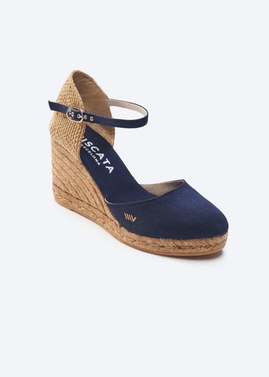 Satuna Canvas Espadrille Wedges