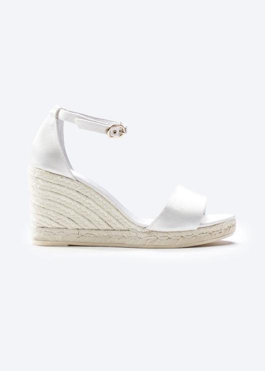 Salguer Silk Espadrille Sandal Wedges