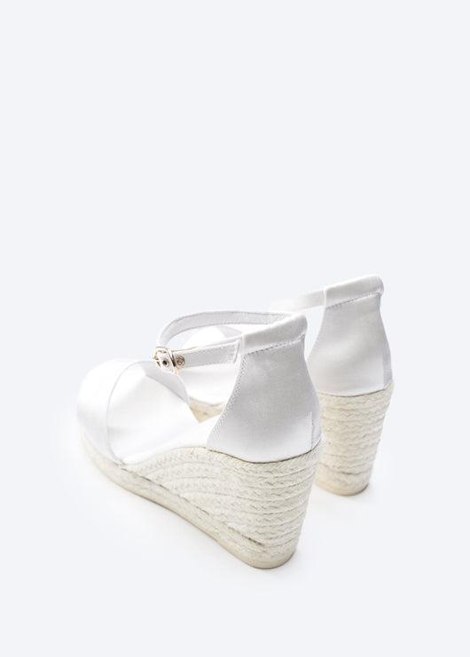 Salguer Silk Espadrille Sandal Wedges