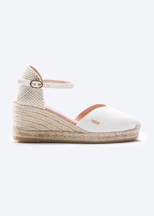 Reus Limited Edition Canvas Espadrille Wedges