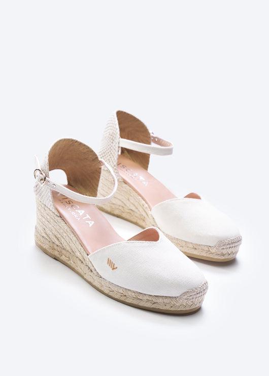 Reus Limited Edition Canvas Espadrille Wedges