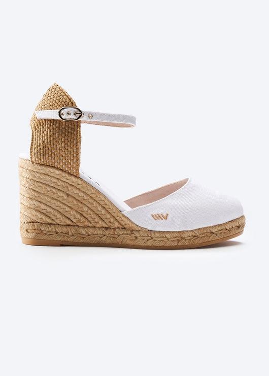 Satuna Limited Edition Canvas Espadrille Wedges