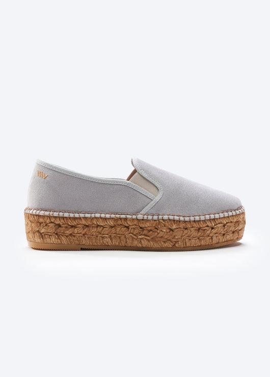 Castell Canvas Espadrille Platforms