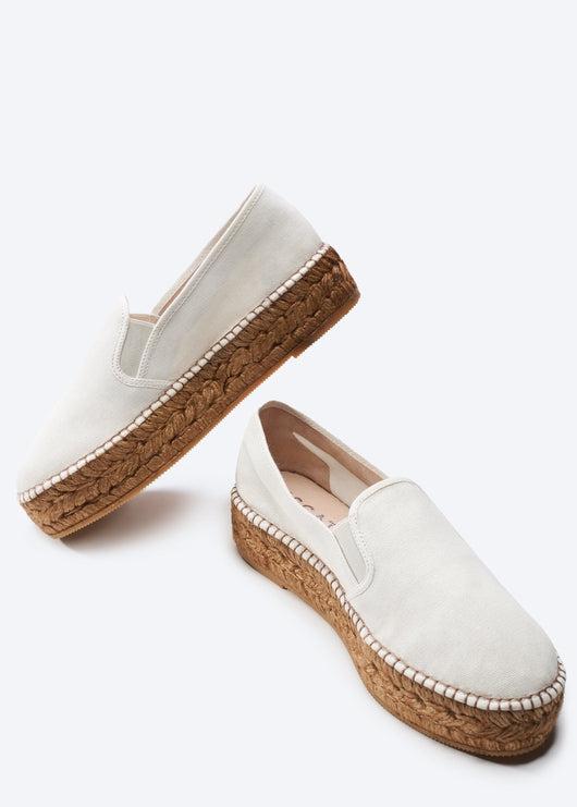 Castell Limited Edition Canvas Espadrille Platforms