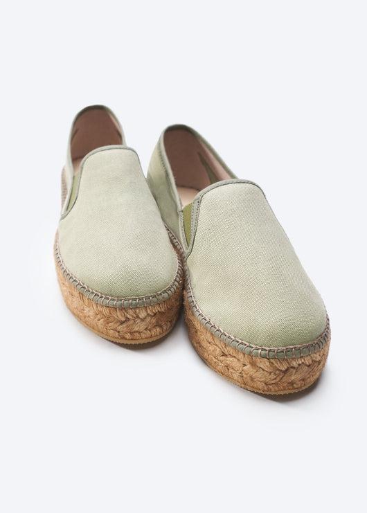 Castell Limited Edition Canvas Espadrille Platforms