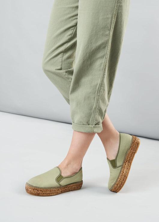 Castell Limited Edition Canvas Espadrille Platforms