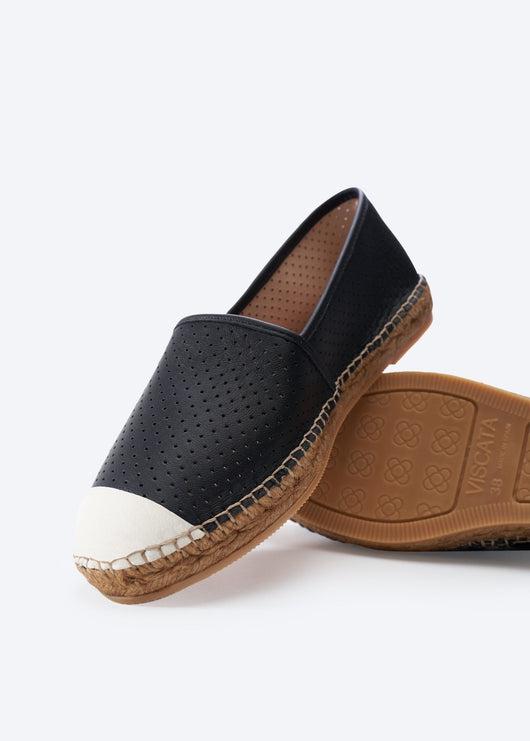 Barceloneta Limited Edition Leather Espadrille Flats (Elastic Inseam)