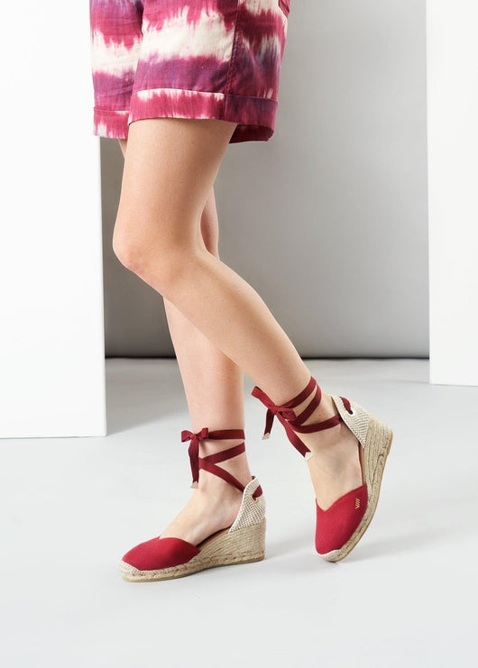 Gava Limited Edition Canvas Espadrille Wedges