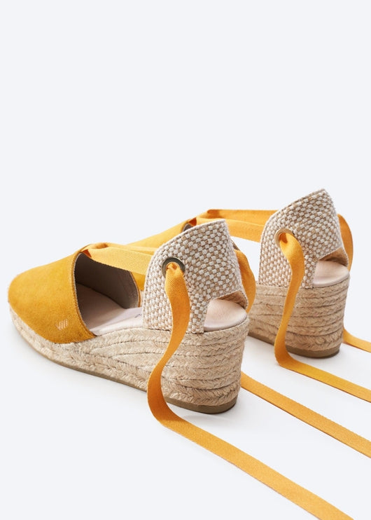 Fosca Limited Edition Suede Espadrille Wedges